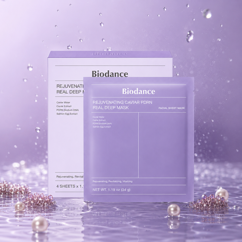 Biodance — Rejuvenating Caviar PDRN Real Deep Mask 4 unidades